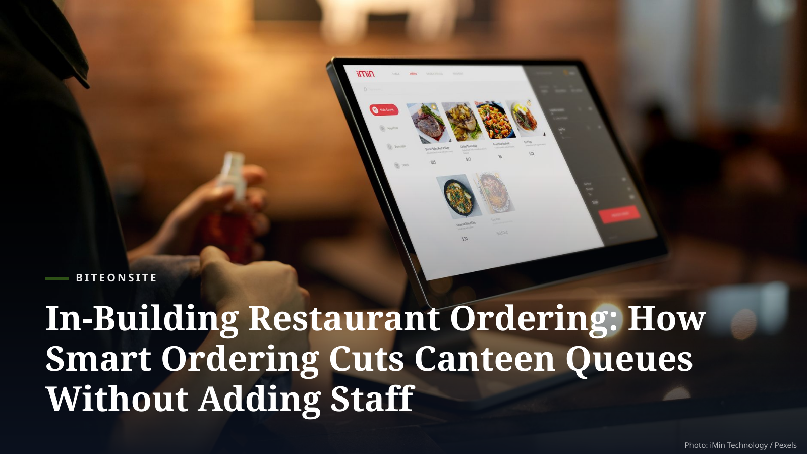 In-Building Restaurant Ordering: How Smart Ordering Cuts Canteen Queues Without Adding Staff